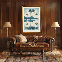 Honolulu Oahu, Hawaii Poster