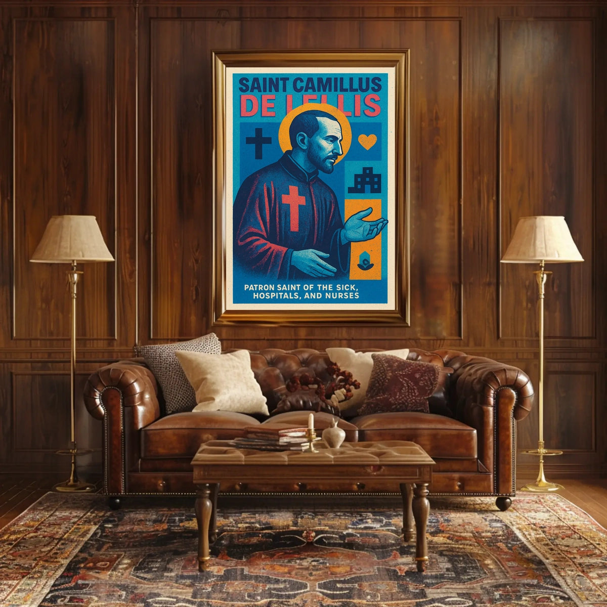 Saint Camillus De Lellis Poster