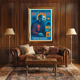 Saint Camillus De Lellis Poster