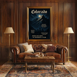 Colorado The Sunshine State Poster