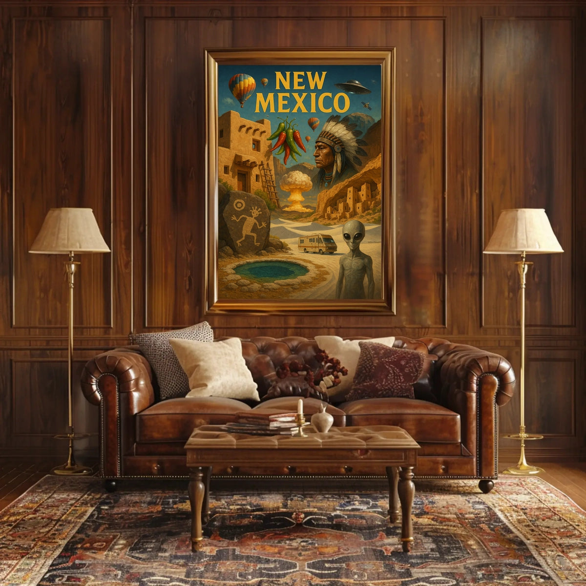 New Mexico Wonders Poster