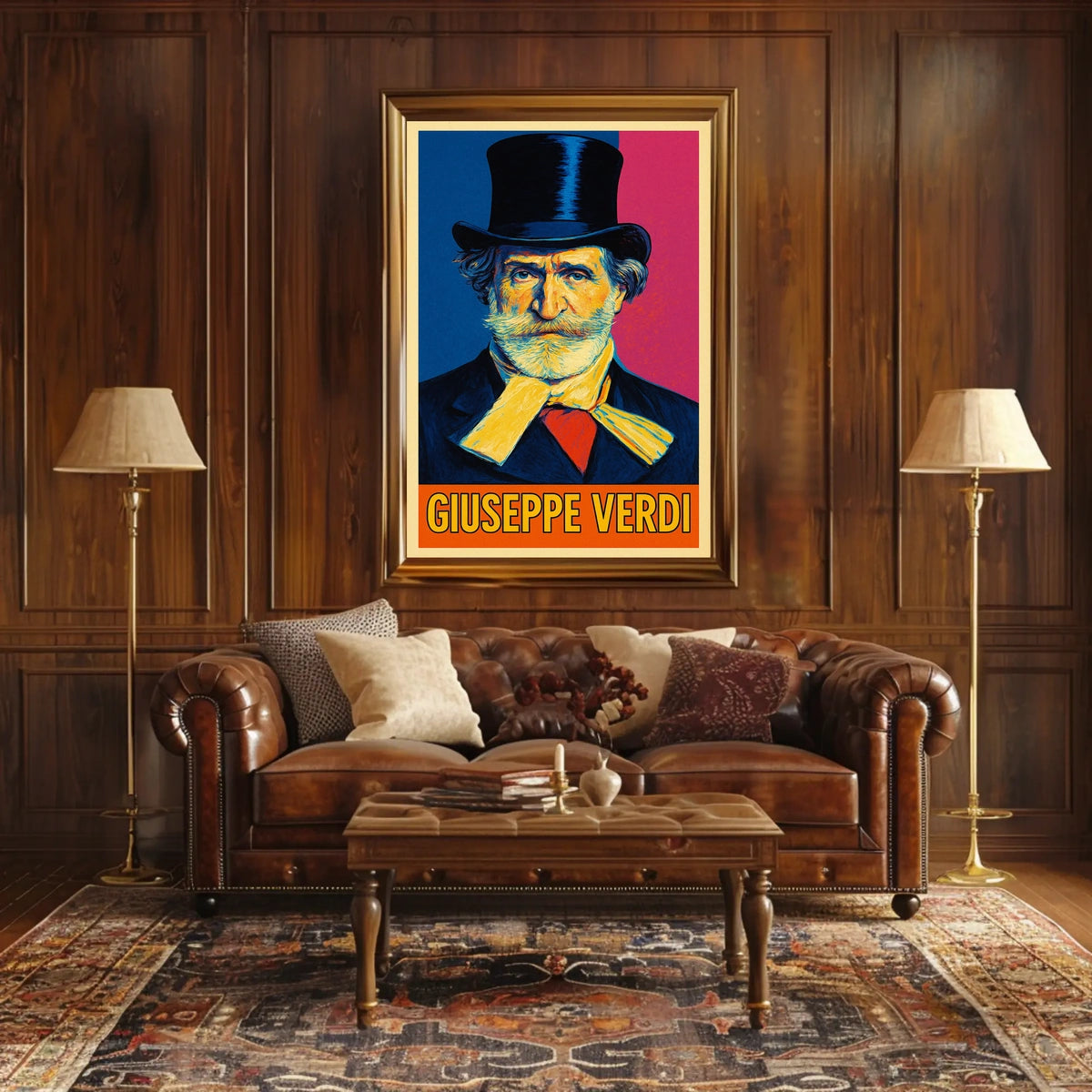 Giuseppe Verdi Poster