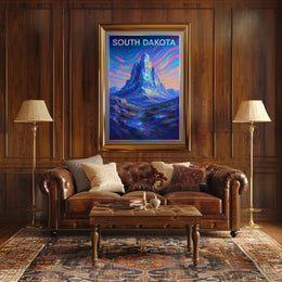 South Dakota Landscape Poster
