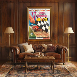 V Carrera Panamericana 1954 Poster