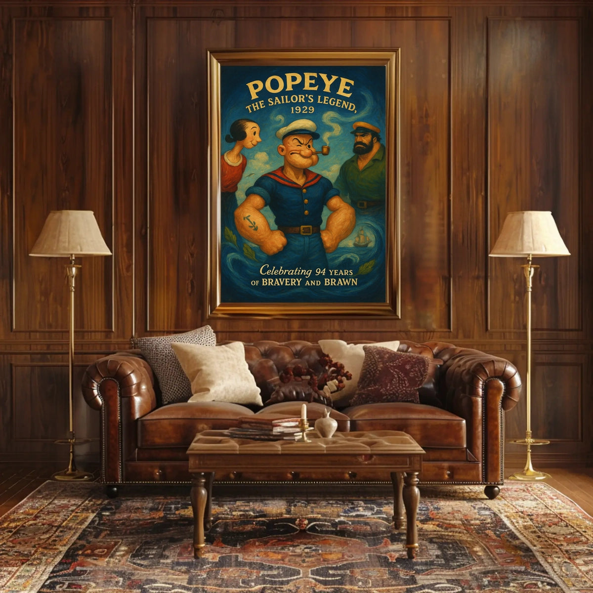Popeye 1929 Art Poster POP-126