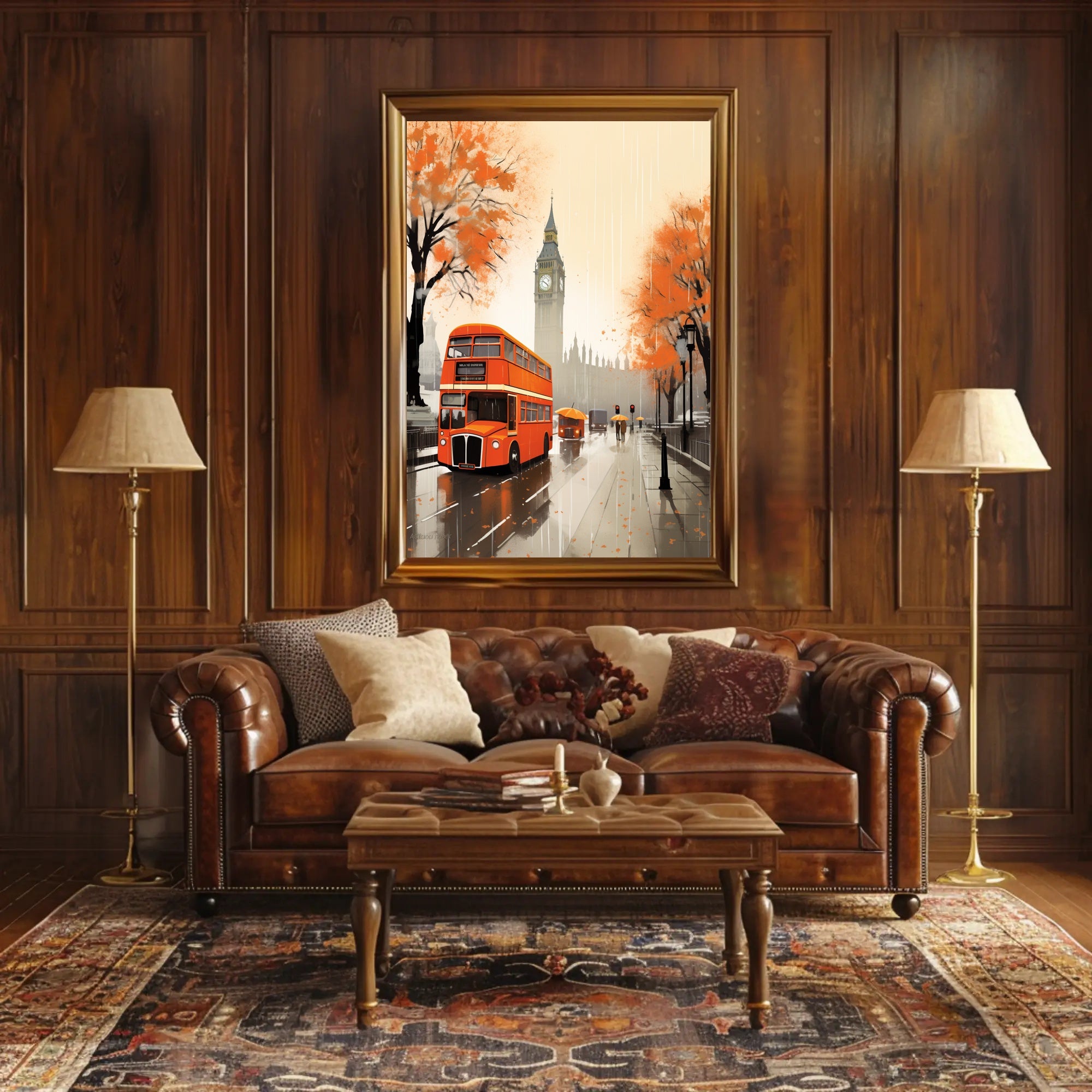 Autumn In London Poster PosterGoat