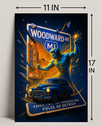 Experience the Heritage and Pulse of Detroit Poster PosterGoat