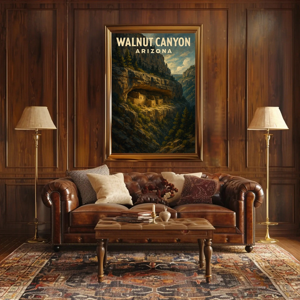 Walnut Canyon, Arizona Poster