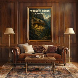 Walnut Canyon, Arizona Poster