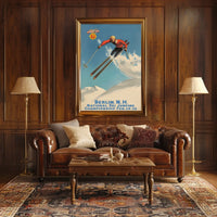 National Ski Jumping Championship Poster