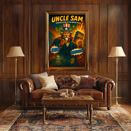 Uncle Sam – Personification of the United States Poster PosterGoat