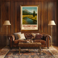Yellowstone National Park Poster