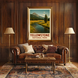 Yellowstone National Park Poster