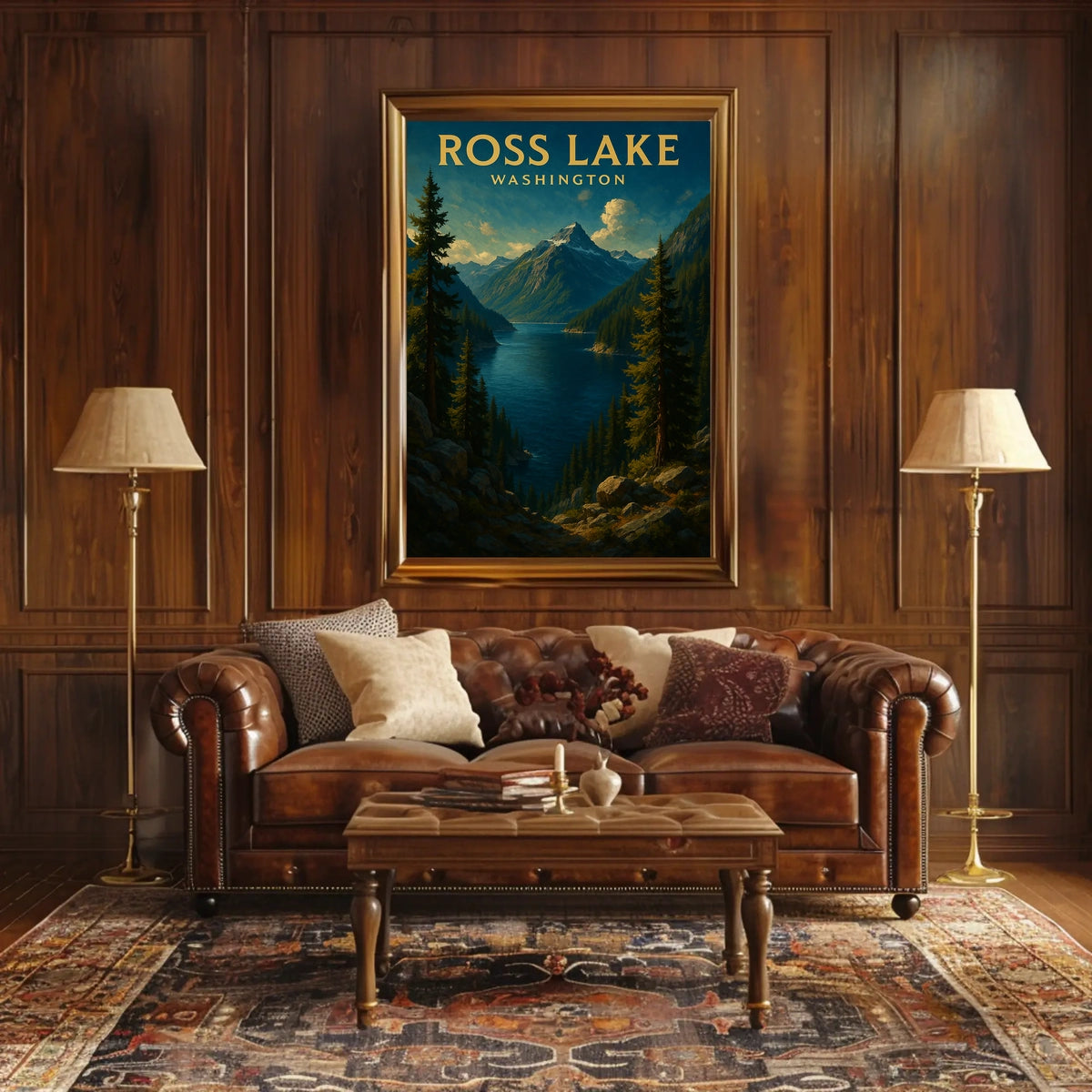 Ross Lake, Washington Poster