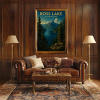 Ross Lake, Washington Poster