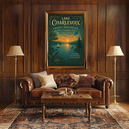 Lake Charlevoix NatureS Masterpiece Poster