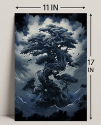 Enchanted Twilight Tree Poster PosterGoat