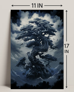 Enchanted Twilight Tree Poster PosterGoat