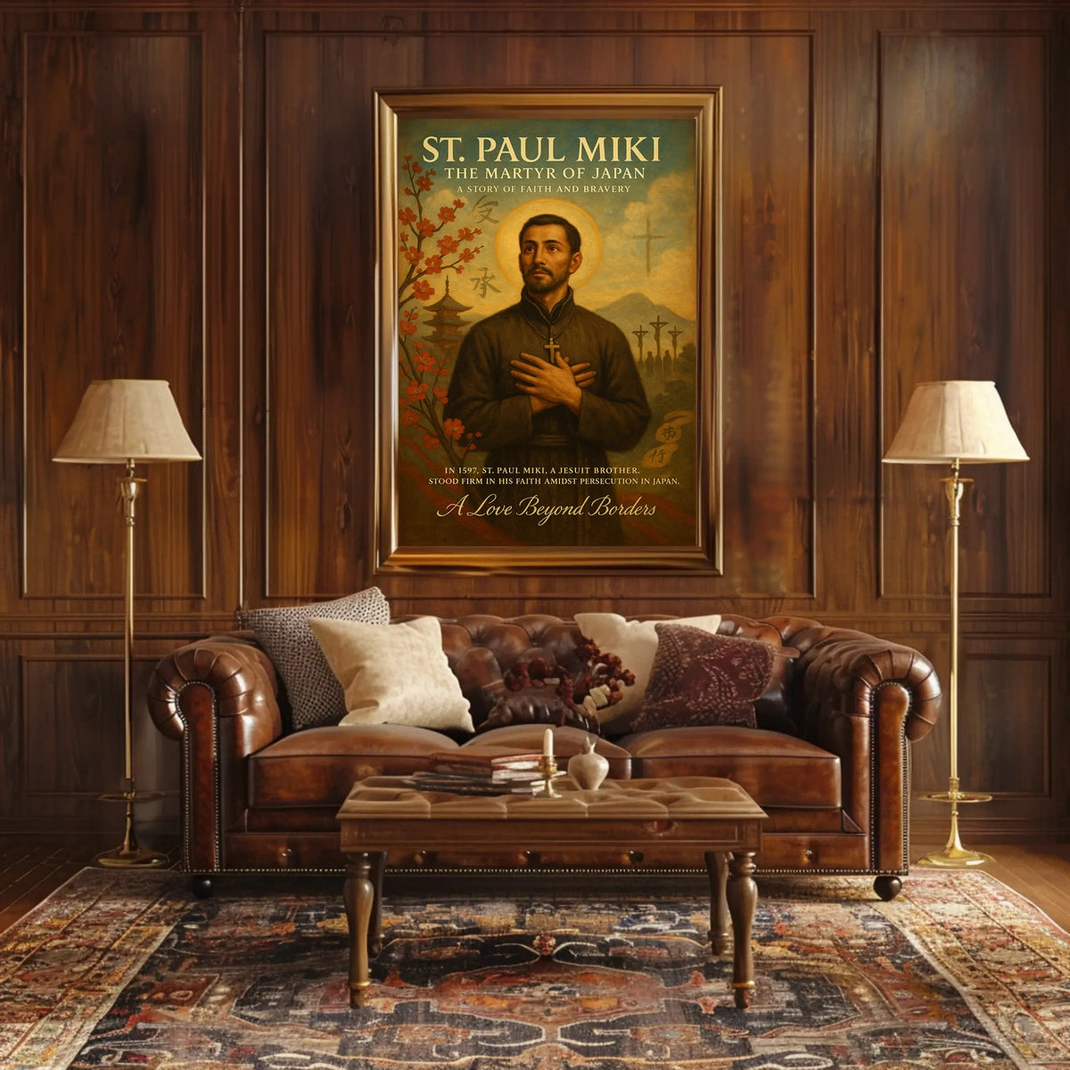 St. Paul Miki The Martyr of Japan Poster