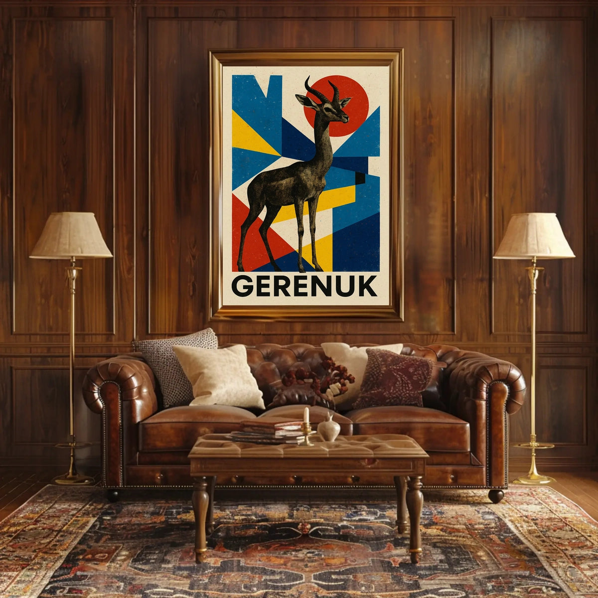 Gerenuk Art Poster