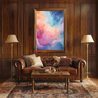 Abstract Color Symphony Abstract Poster PosterGoat