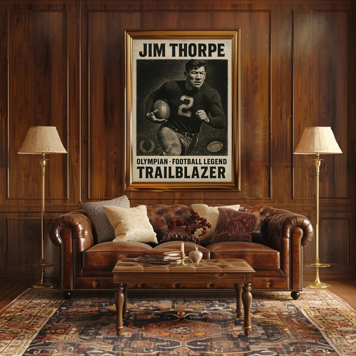 Jim Thorpe Legendary Trailblazer Poster