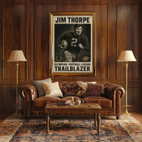 Jim Thorpe Legendary Trailblazer Poster