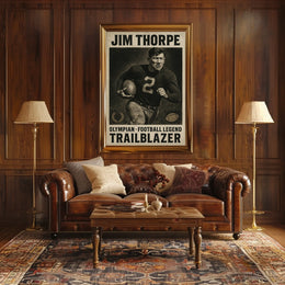 Jim Thorpe Legendary Trailblazer Poster