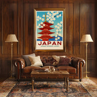 Japan Japanese Government Railways Poster PosterGoat