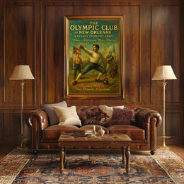 The Olympic Club Of New Orleans Poster