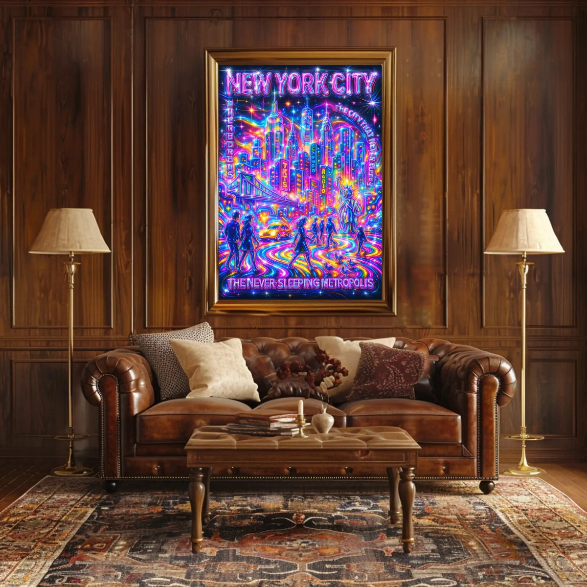 New York City The Never-Sleeping Poster