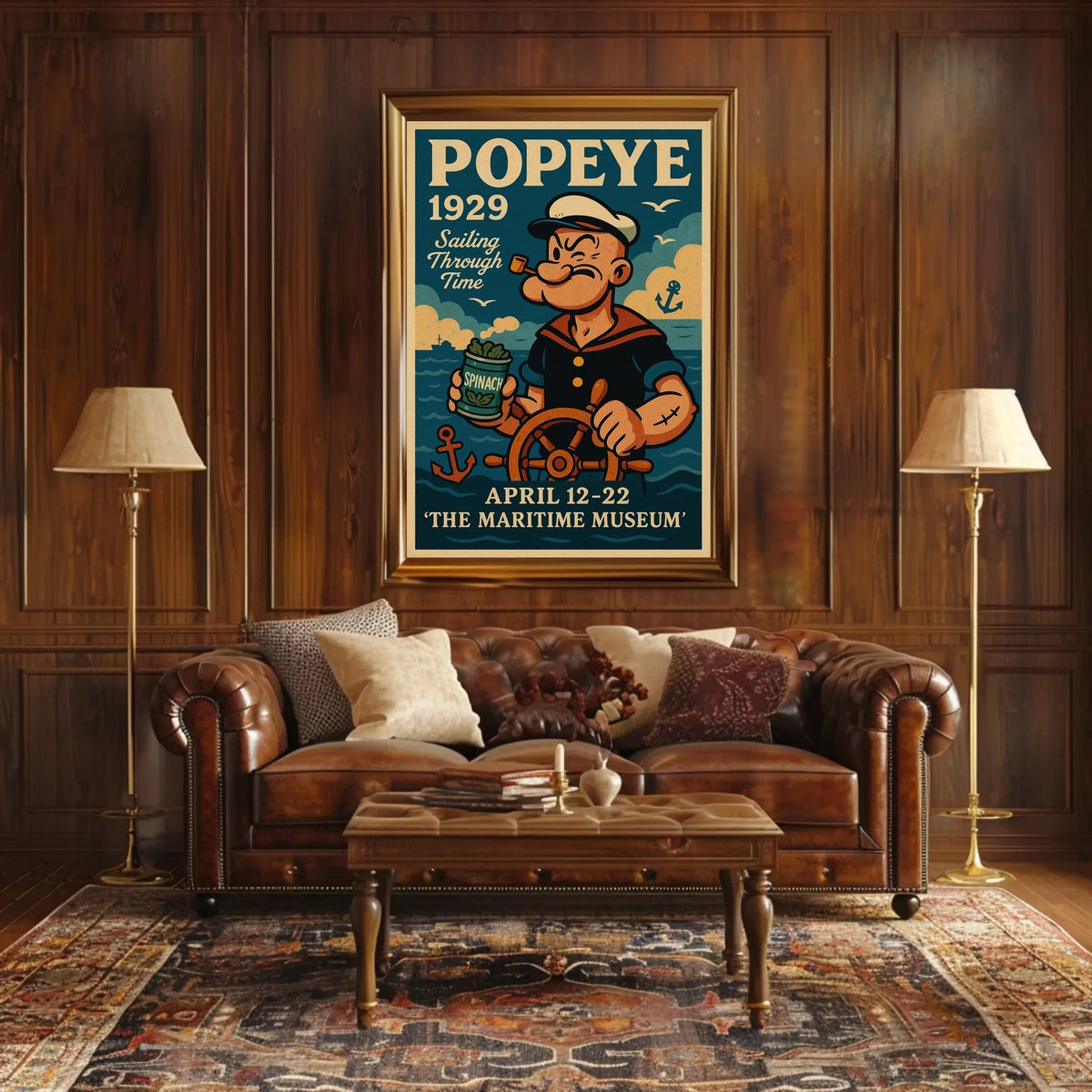 Popeye 1929 Art Poster POP-141