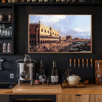 Venice Renaissance Waterfront Scene in Urban or Cityscape Poster