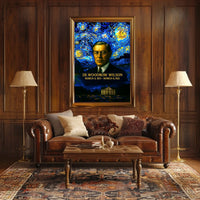 Woodrow Wilson 28th President of the United States Presidential Masterpiece Series Poster