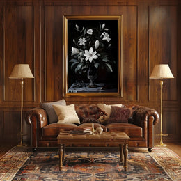 Elegant Still Life Floral Arrangement: Artistic Poster PosterGoat