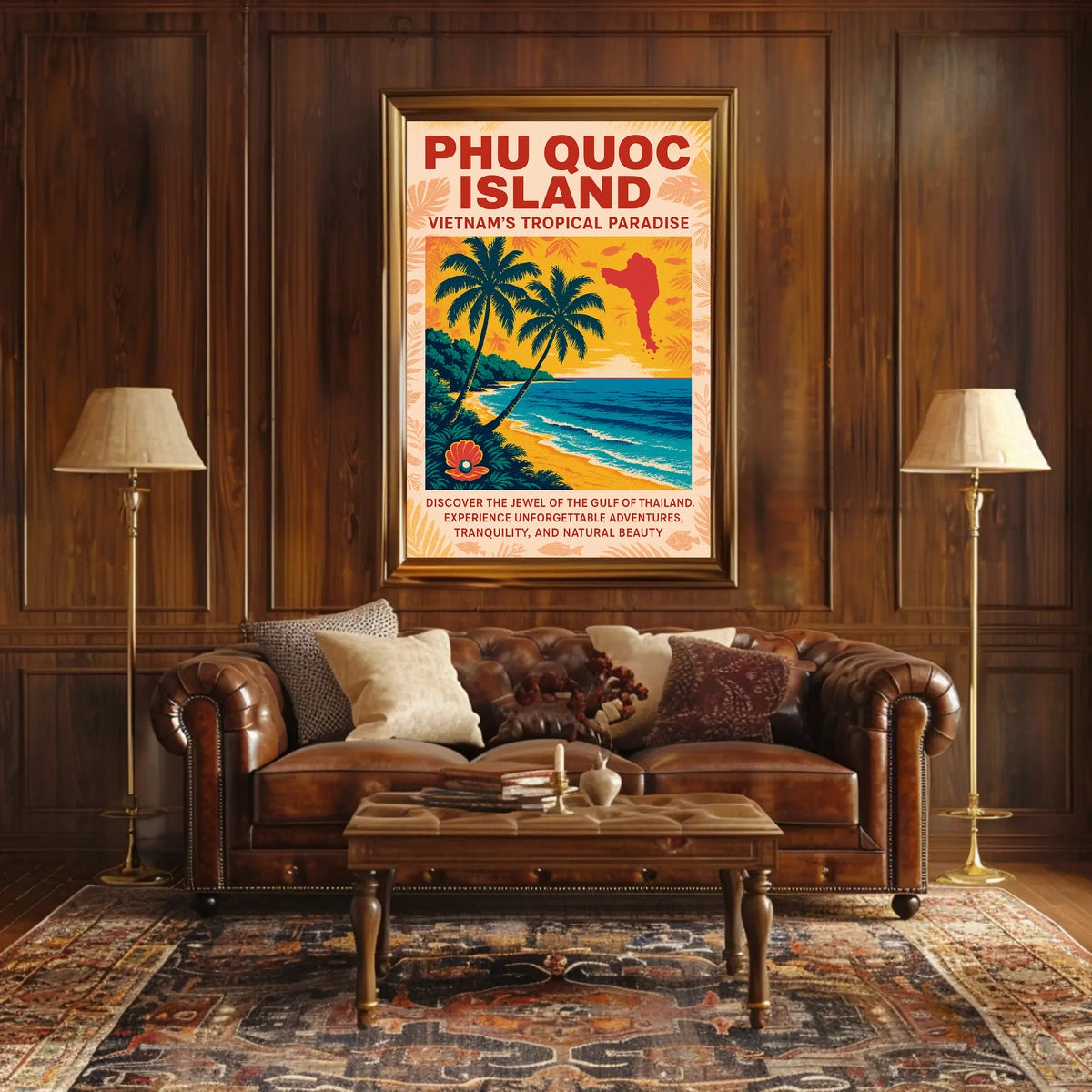 Phu Quoc Island Vietnam's Tropical Paradise Poster