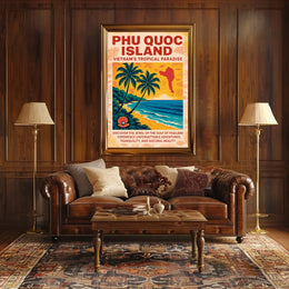 Phu Quoc Island Vietnam's Tropical Paradise Poster