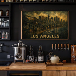 Los Angeles Skyline Poster