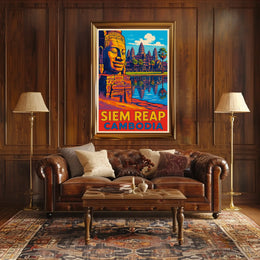 Siem Reap, Cambodia Poster