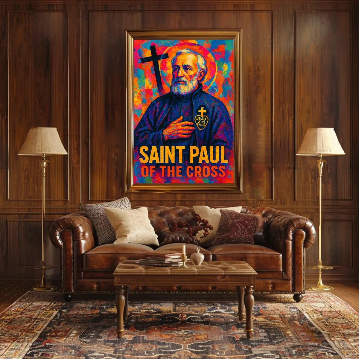 Saint Paul Of The Cross Poster