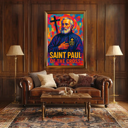 Saint Paul Of The Cross Poster