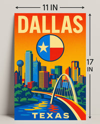 Dallas, Texas Poster PosterGoat