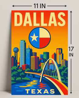 Dallas, Texas Poster PosterGoat