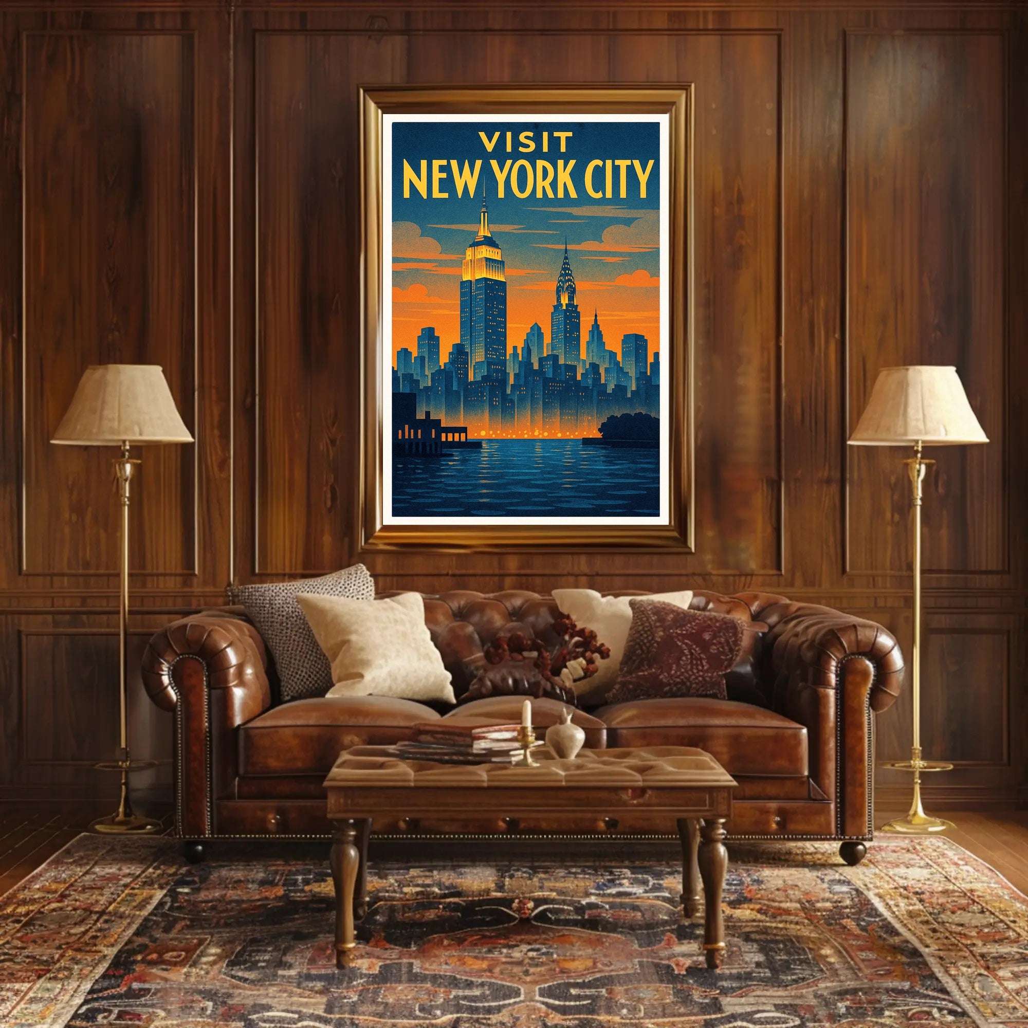 Visit New York City Poster PosterGoat