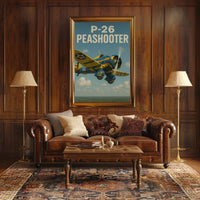 P-26 Peashooter Poster