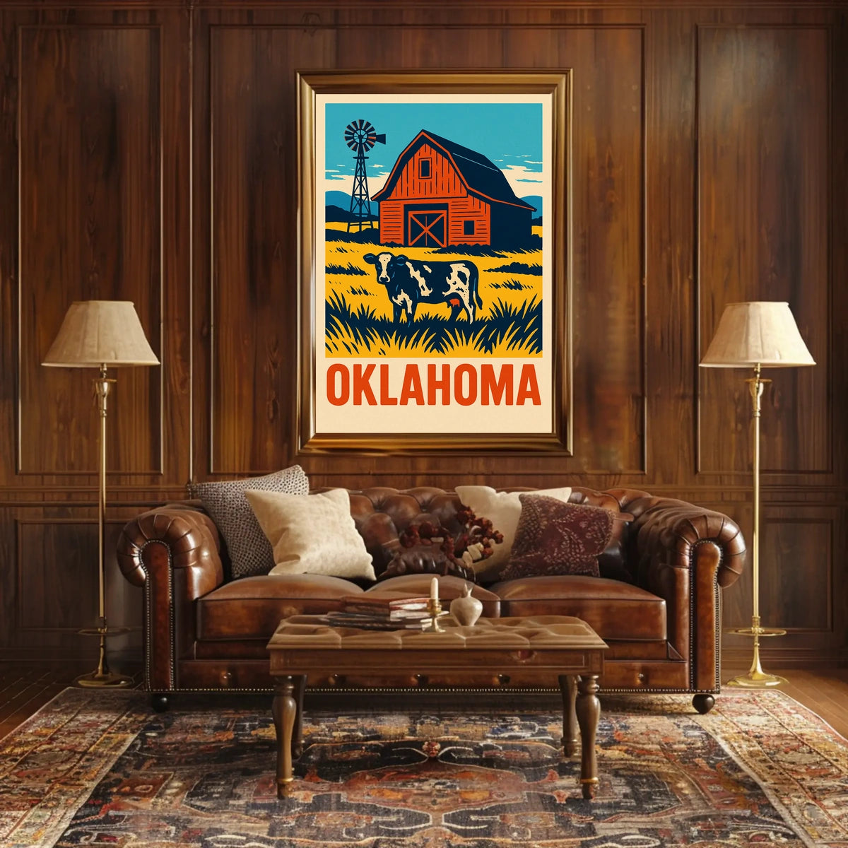 Oklahoma Countryside Poster