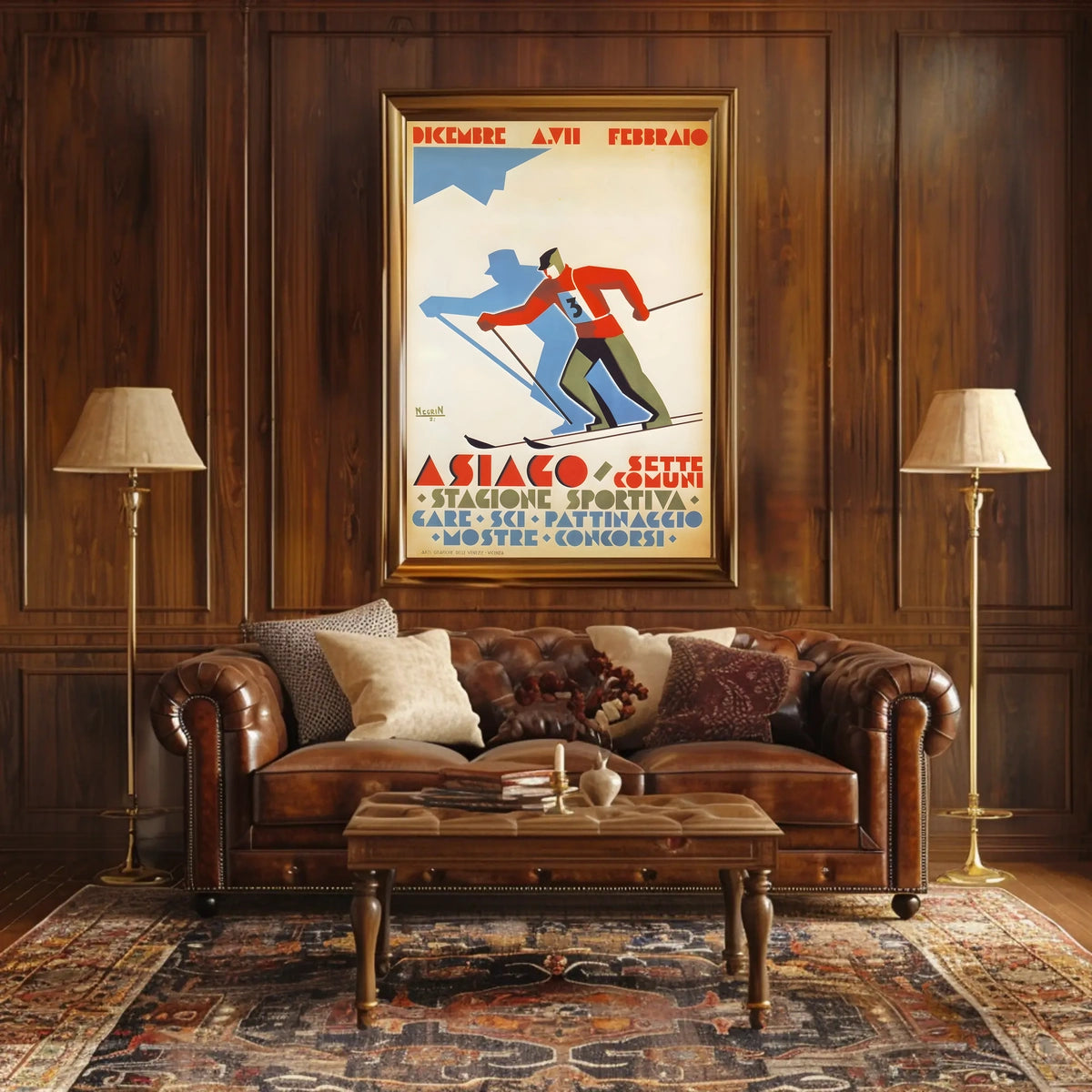 Asiago Winter Sports Festival Poster