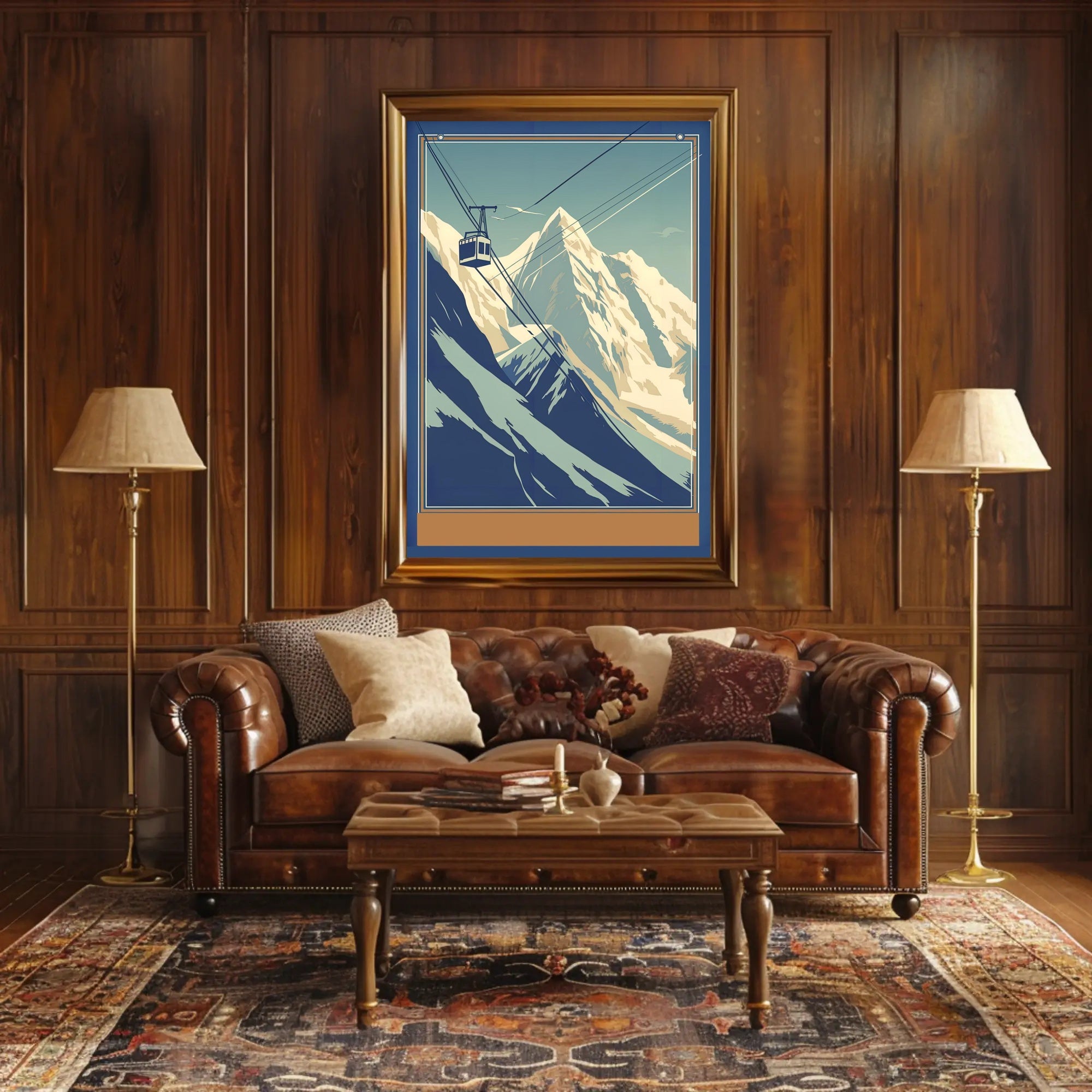 Mountain Cable Car Adventure Poster