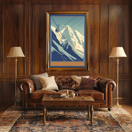 Mountain Cable Car Adventure Poster