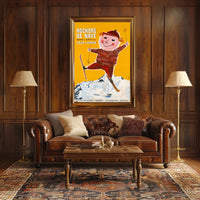 Rochers de Naye Ski Resort Poster PosterGoat